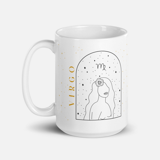 Virgo Constellation Mug