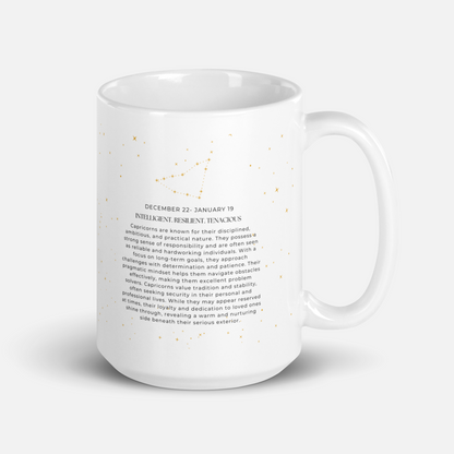Capricorn Constellation Mug