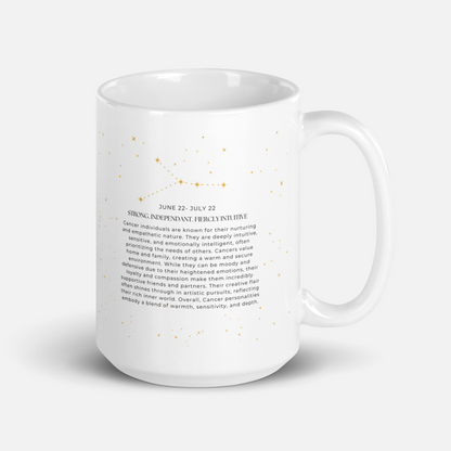 Cancer Constellation Mug