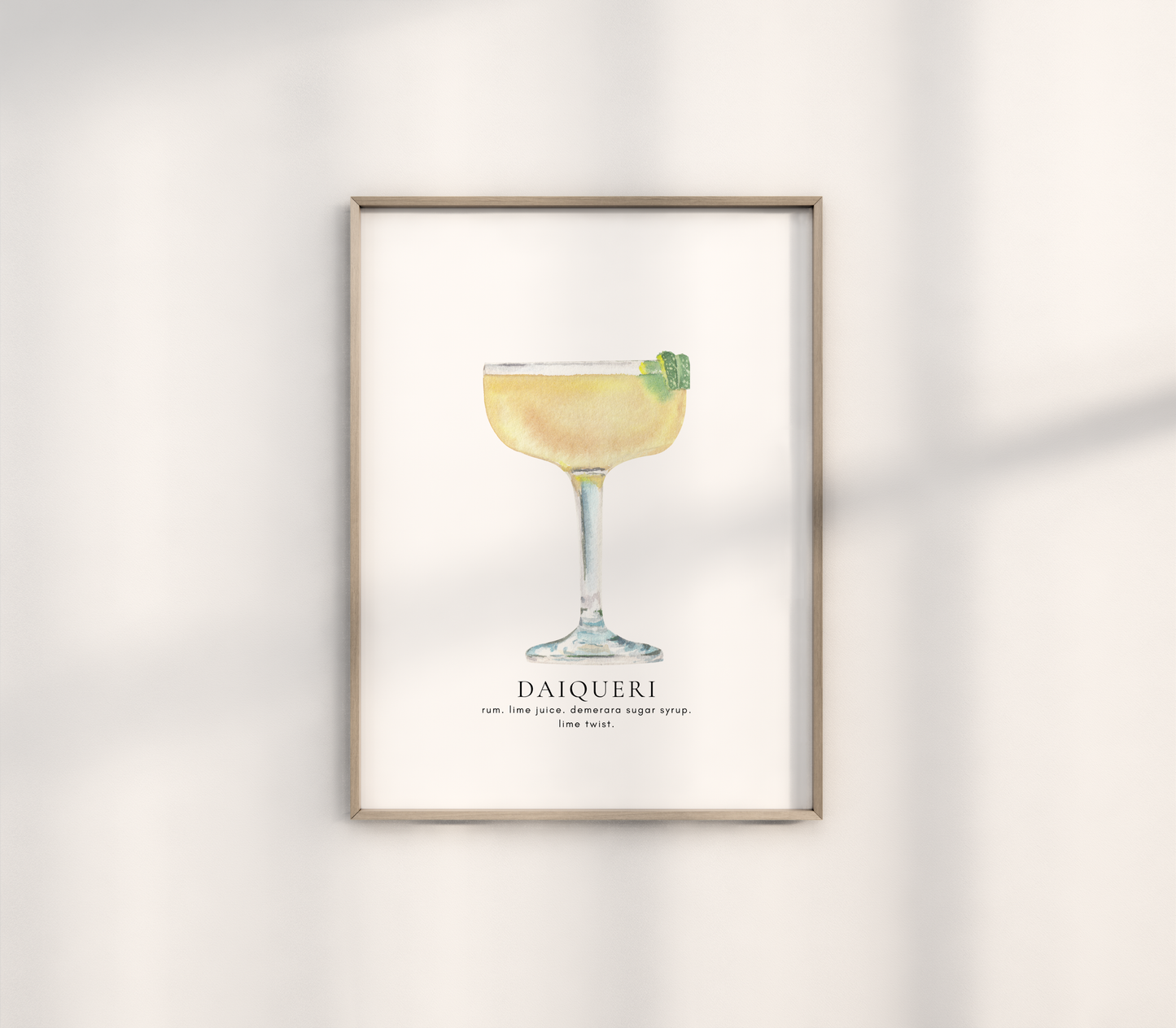 Daiqueri Cocktail Print