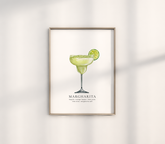 Margharita Cocktail print