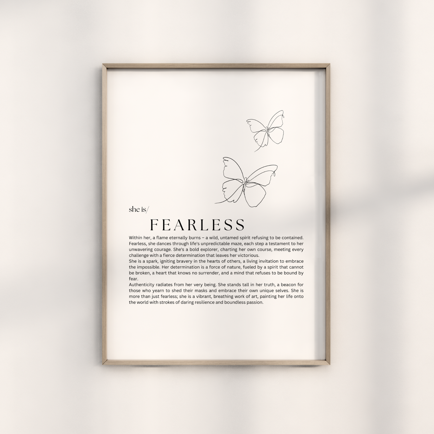 She is - Fearless