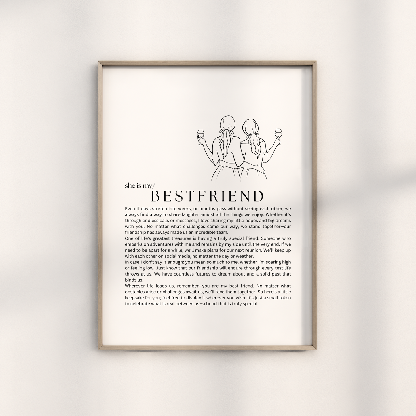 She is- My Bestfriend