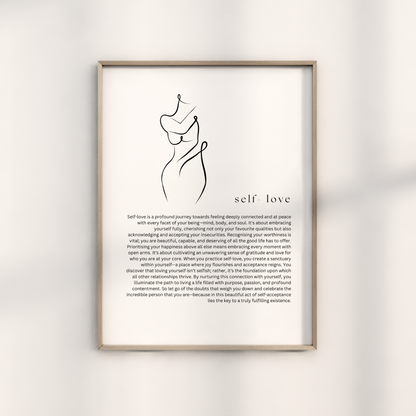 Self - love print