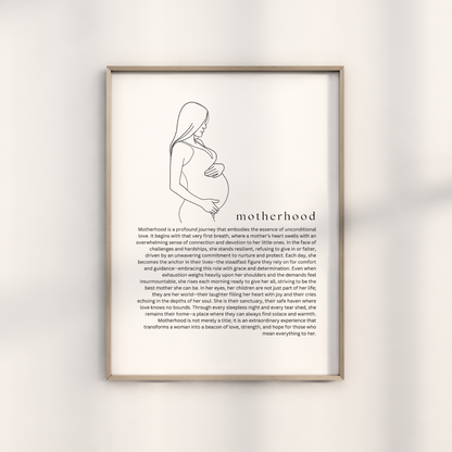 Motherhood print